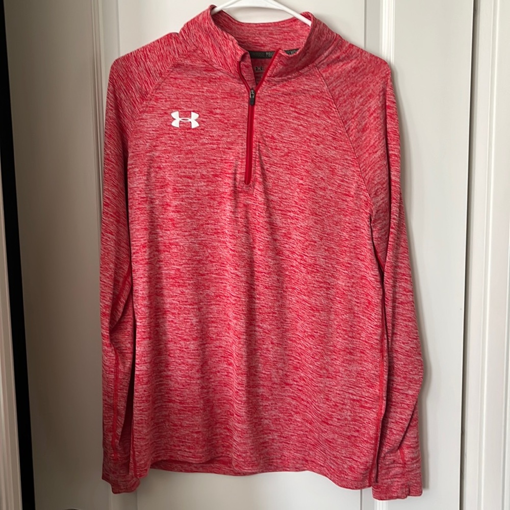 Under Armour Men’s red athletic pullover